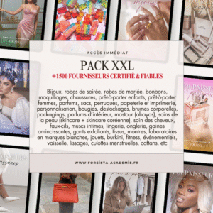 Pack XXL 41 listes de fournisseurs (au total + de 1500 fournisseurs de qualité et certifié)