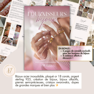 Fournisseurs Bijoux