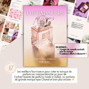 Fournisseurs Parfums