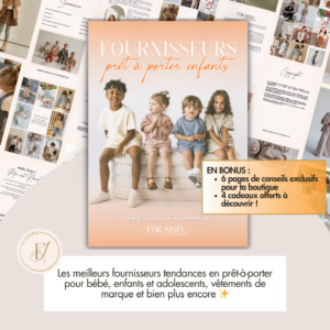 Fournisseurs Prêt à porter enfants