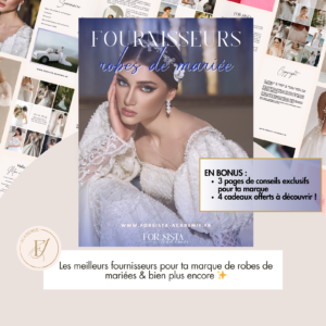 Fournisseurs Robes de mariée